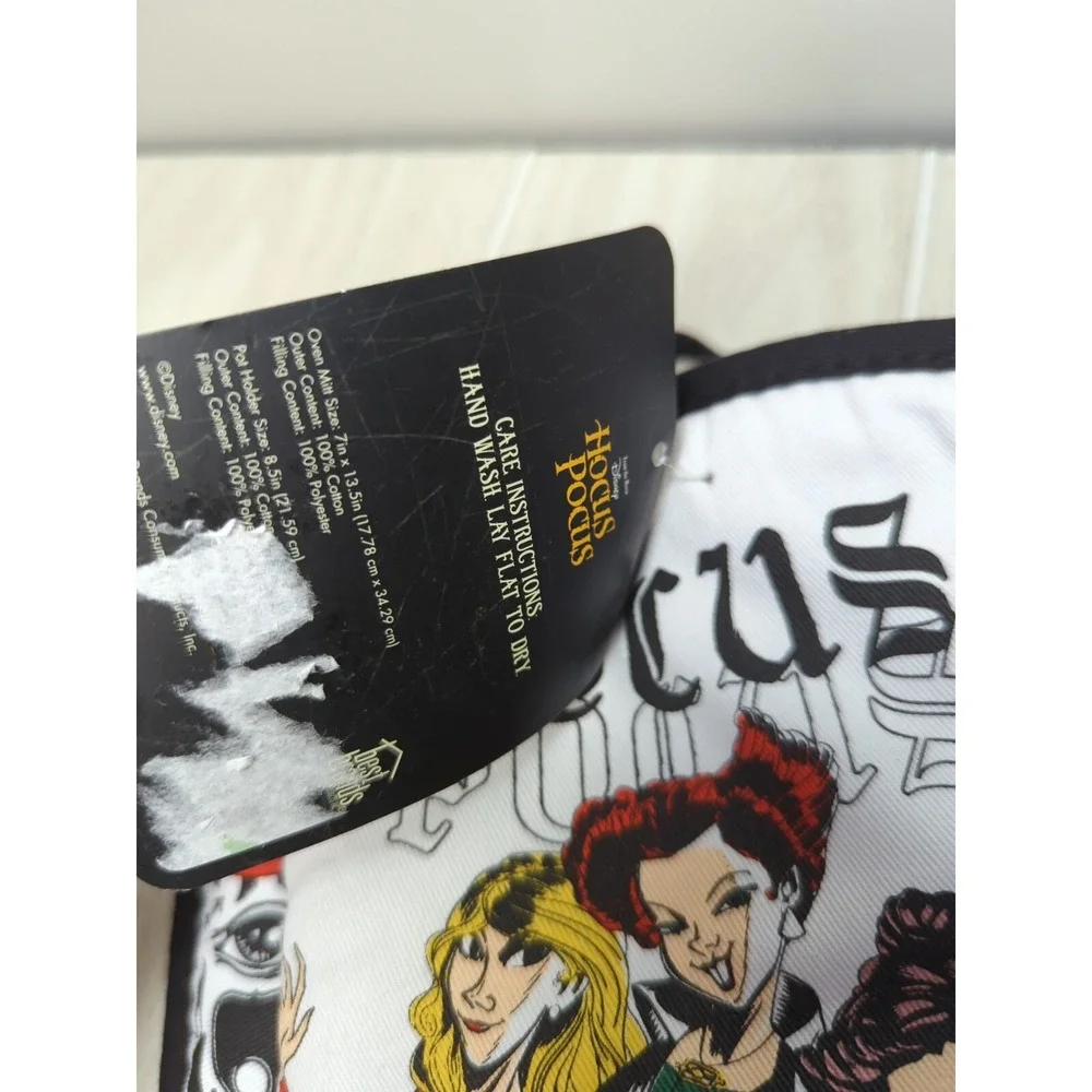 Hocus Pocus Kitchen pot holder hot pad oven mitt 2pc set NEW